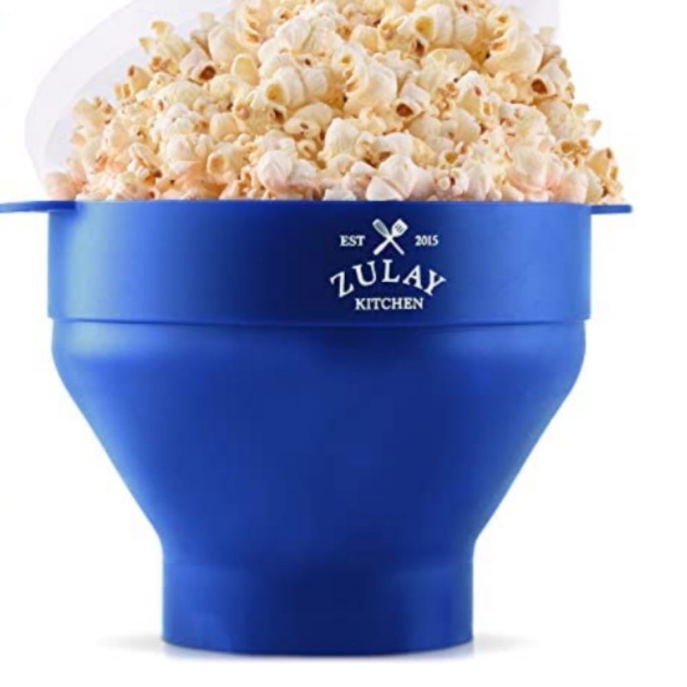 Zulay collapsible popcorn microwave Popper. No lid. NWOT.